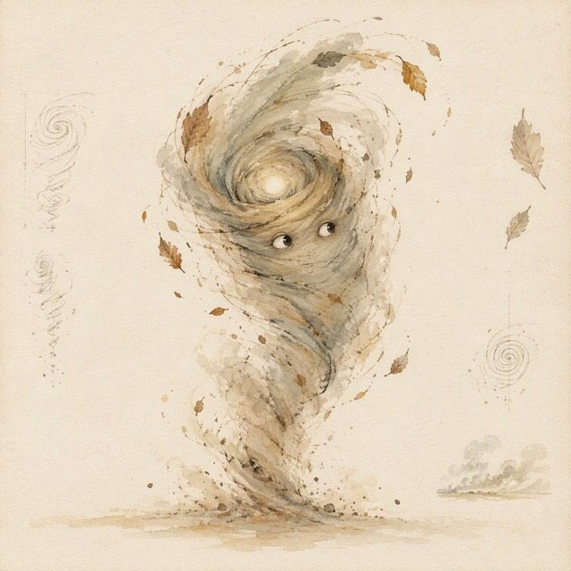 Anxiety, Whirl: a Nimb made of swirling wind